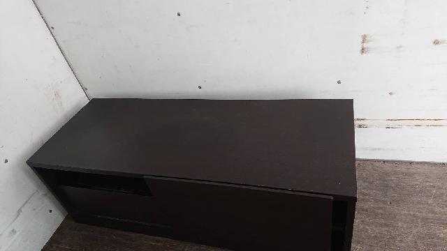 まとめて不要品回収　買取品と相殺　テレビ台　黒
