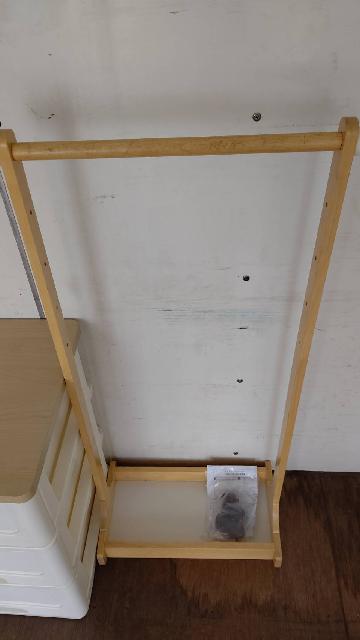 まとめて不要品回収　買取品と相殺　ハンガーラック