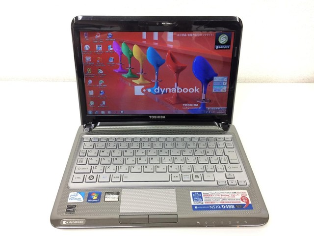 dynabook 11.6型ワイド Win7 N510/04BB