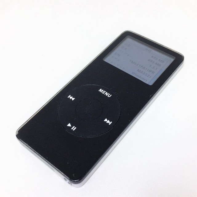 iPod nano 第1世代 1GB MA352J/A 交換プログラム対象品