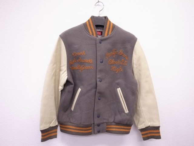Pearl Diver パールダイバー 袖レザースタジャン 洋服 メンズ の買取価格 ID 313143
