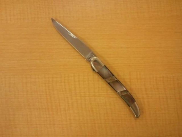 お買い得安いカスタムナイフ　スタッグナイフ　AG RUSSELL　約３８ｃｍ ハンティングナイフ、狩猟刀