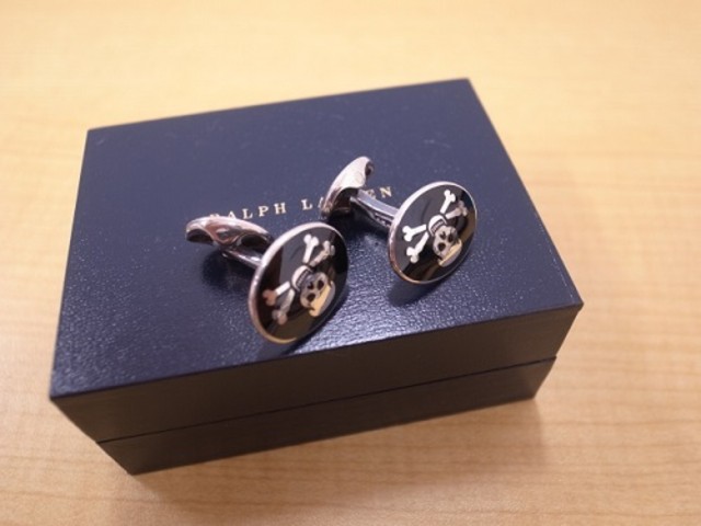 RALPH LAUREN/ラルフローレン シルバースカルカフス （ その他メンズ