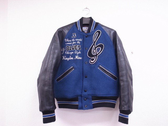 VintageWhitesville Chicago Blues award jacket - スタジャン