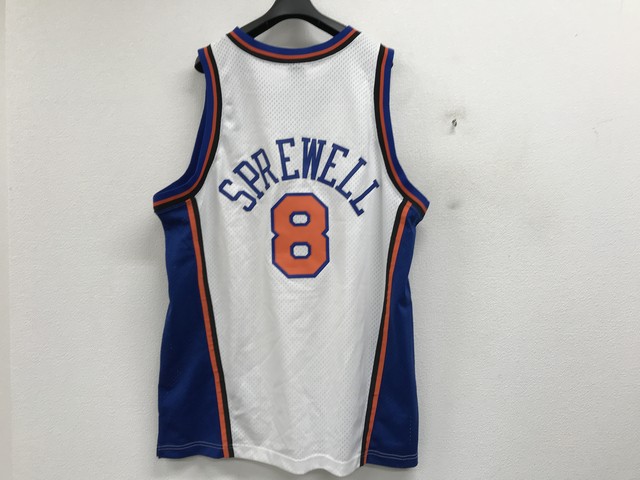 NIKE NEW YORK NICKS ラトレルスプリーウェル スイングマンジャージー