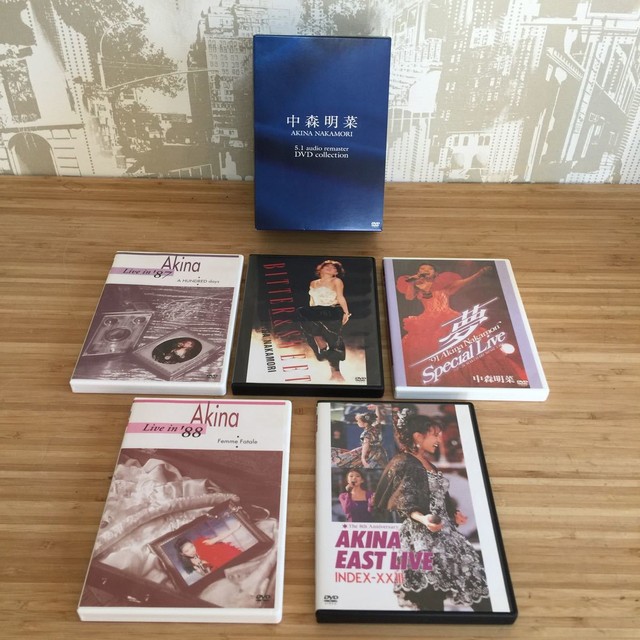 中森明菜 5.1 オーディオ リマスター DVDコレクション 
