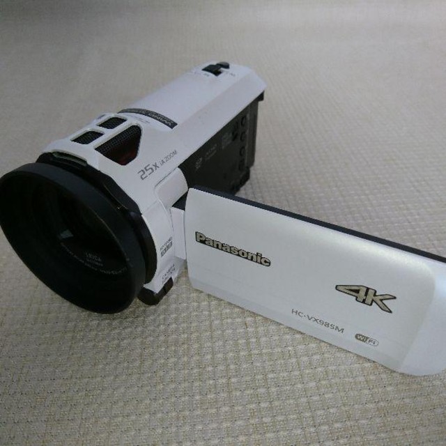 Panasonic　デジタルハイビジョンビデオカメラ HC-VX985M ホワイト