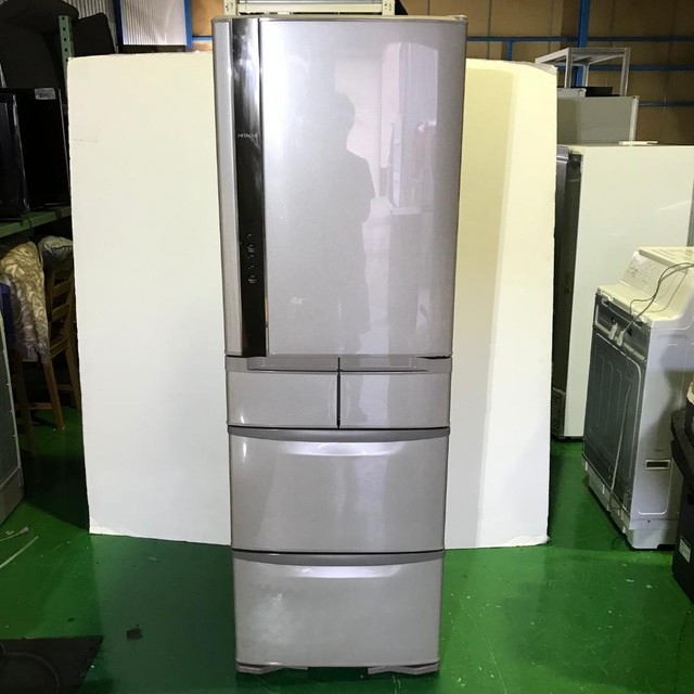 日立　5ドア冷蔵庫　 R-K42F　2015年製　省エネ　401L