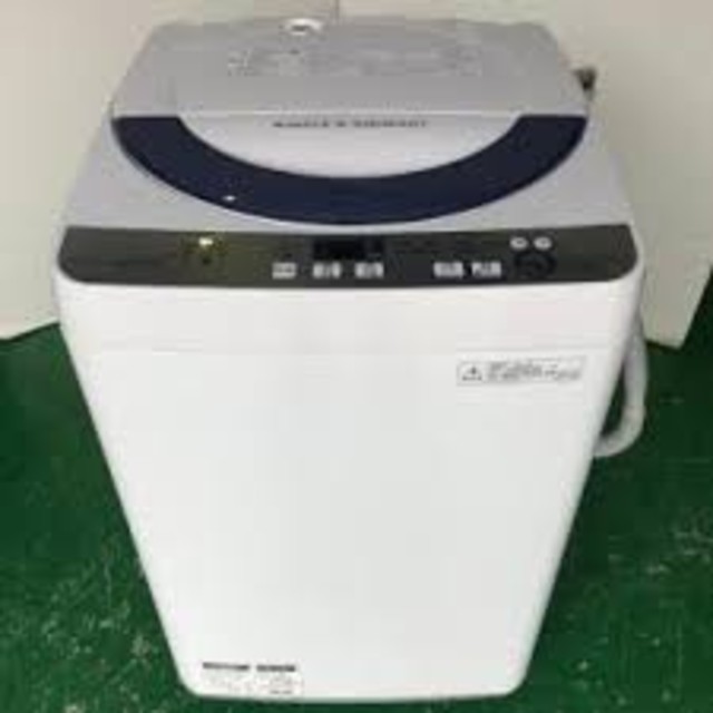 SHARP 縦型洗濯機 ES-GE55R 　2015年製