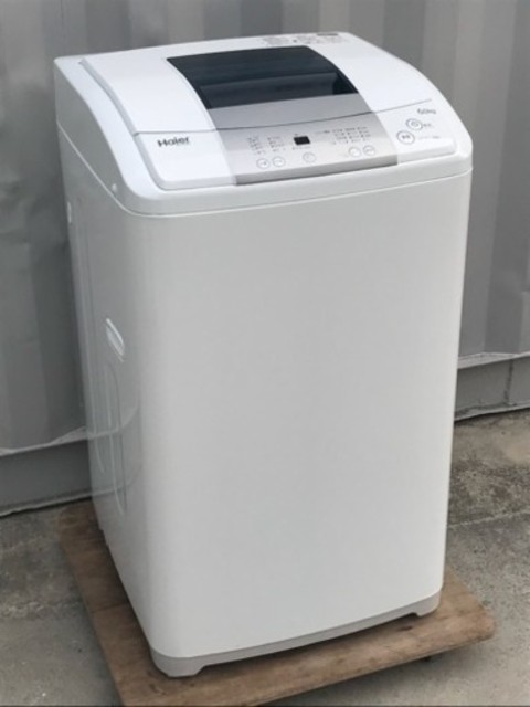 洗濯機 Haier JW-K60M 6kg 2016年製 ハイアール（洗濯機・ドラム洗濯機