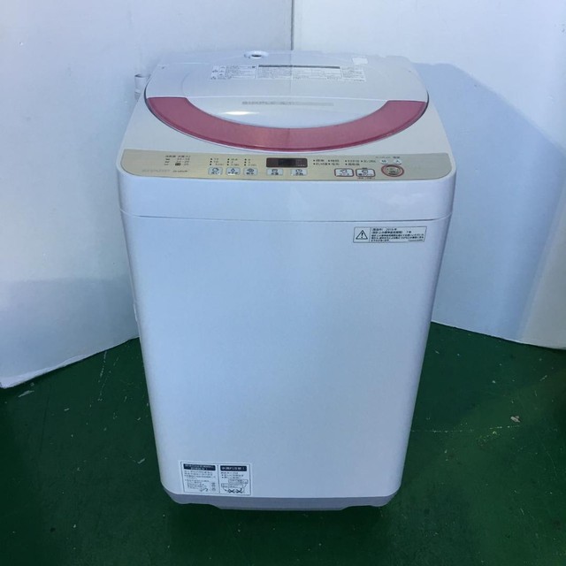 洗濯機 SHARP シャープ ES-GE60R 6kg 2015年製