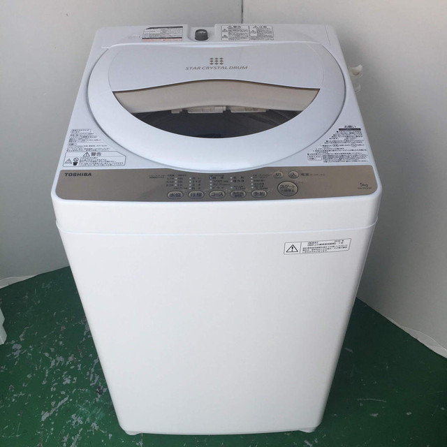 洗濯機 TOSHIBA 東芝 AW-5G3 5kg 2016年製