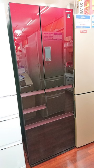 SHARP 2018年製 6ドア冷蔵庫 SJ-GX50E（冷蔵庫・冷凍庫）の買取価格 