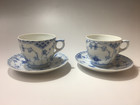 ロイヤルコペンハーゲン　ブルーフル―テッド　ティーカップ＆ソーサー　2客の詳細ページを開く