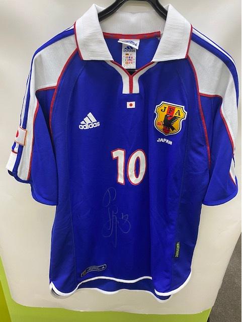 JFA 名波浩/NANAMI 直筆サイン入り 半袖サッカーユニフォーム 10番 （ その他コレクターズアイテム）の買取価格  （ID:582971）｜おいくら