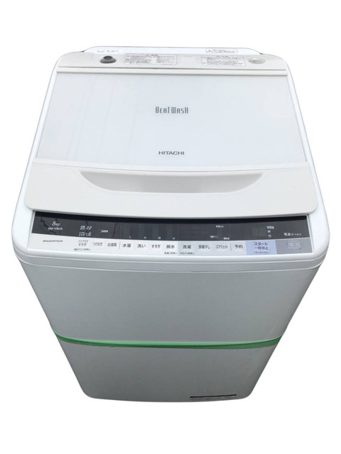 BW-V80A/日立/HITACHI/ビートウォッシュ/全自動洗濯機