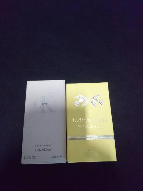 カルバンクライン/CALVIN KLEIN/ニナリッチ/NINA RICCI/香水まとめ