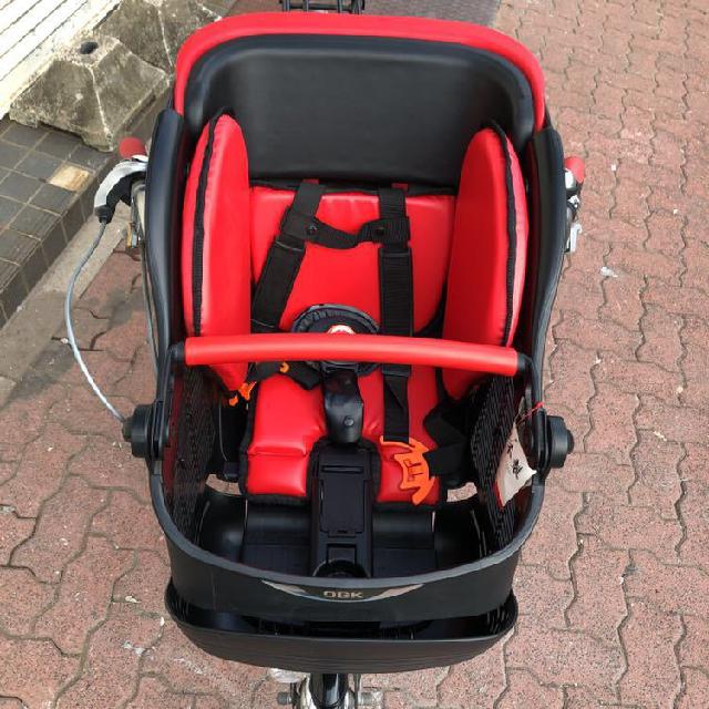 自転車 s-tech 26インチ OGKチャイルドシート 装備 幼児2人乗せOK