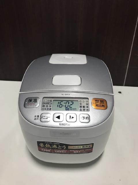 NL-BA05/象印/ZOJIRUSHI/マイコン炊飯器/3合炊き/極め炊き/ホワイト