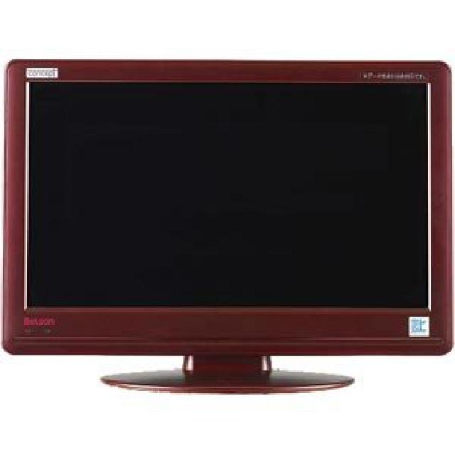 液晶モニター　赤