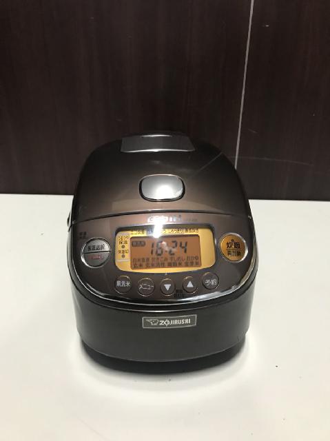 NP-RJ05/象印/ZOJIRUSHI/圧力IH炊飯器/3合炊き/極め炊き/ブラウン