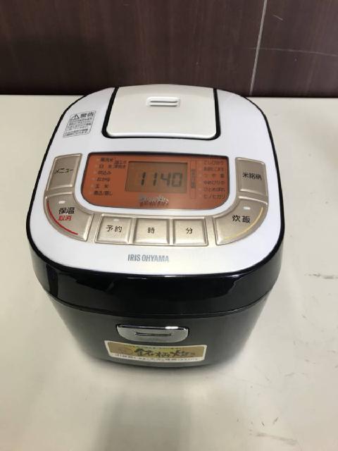 KRC-MB30-B/アイリスオーヤマ/IRISOHYAMA/銘柄炊き/ジャー/炊飯器3合マイコン式