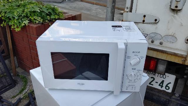 ハイアール　電子レンジ　ホワイト