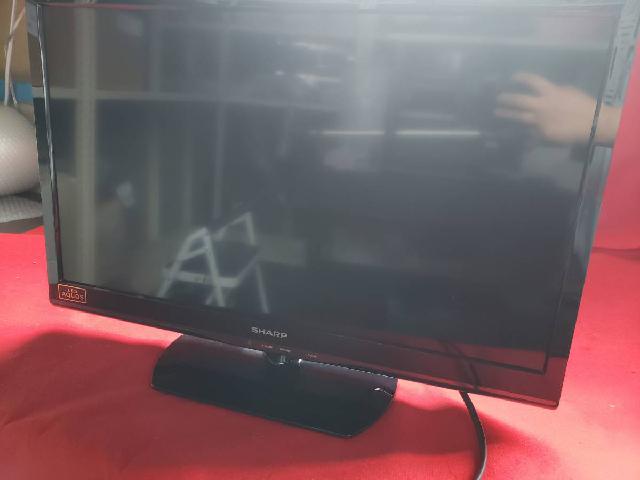 シャープ　液晶テレビ　黒