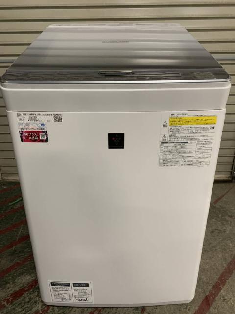 シャープ　洗濯機　白