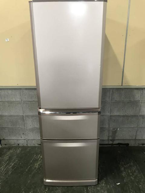 MR-C37Z-P1/三菱電機/MITSUBISHI/冷蔵庫/370L/3ドア/シルバー