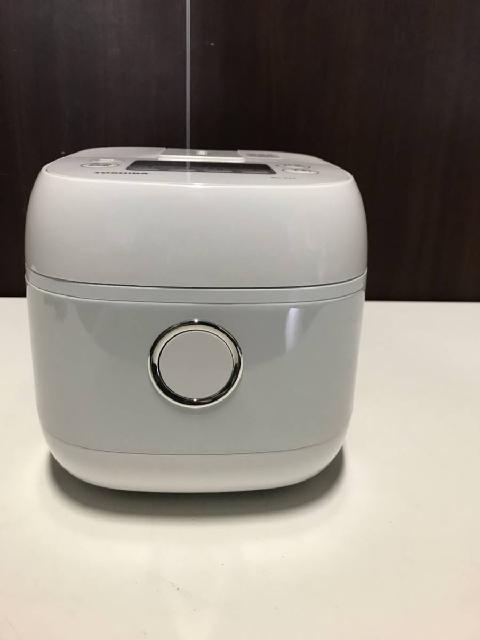 RC-5XL(W)/東芝/TOSHIBA/IH炊飯器/3合炊き/黒釜/ホワイト