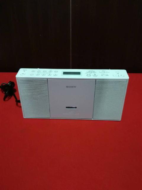 ZS-E30/ソニー/SONY/CDラジオ/ワイドFM対応/ホワイト