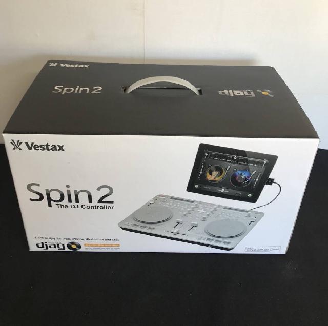 Vestax/DJコントローラー/Spin2/シルバー