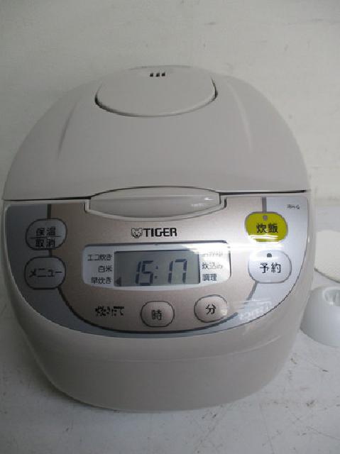 JBH-G100/タイガー/TIGER/マイコン炊飯器/5.5合炊き/炊きたて/ベージュ