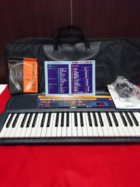 LK-22/カシオ/CASIO/光ナビゲーションキーボード/シンセサイザー/ブラック