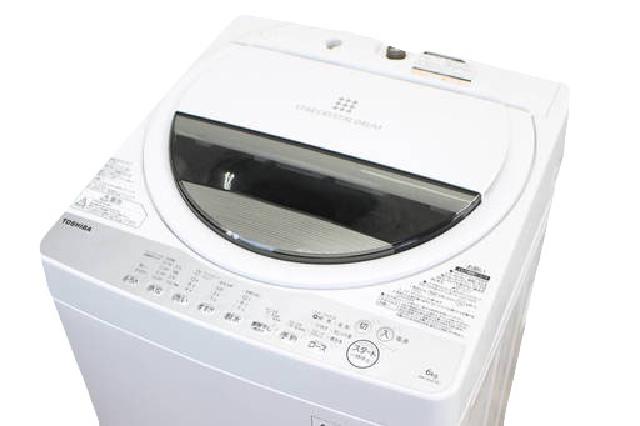東芝　洗濯機　白