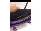 FURLA クロコ型押しトートバック