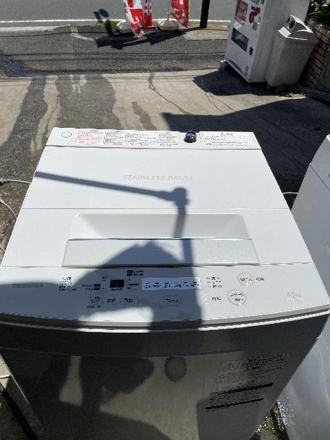 TOSHIBA 4.5キロ 洗濯機s