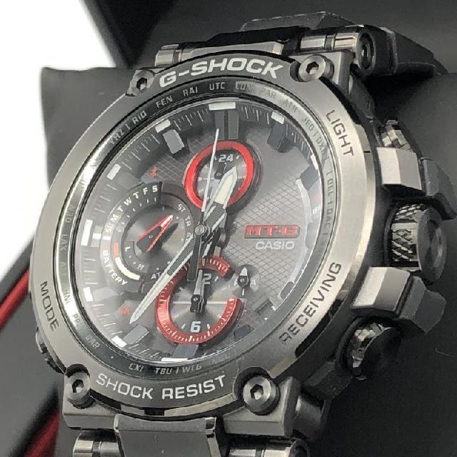 CASIO カシオ G-SHOCK MTG-B1000 黒 赤