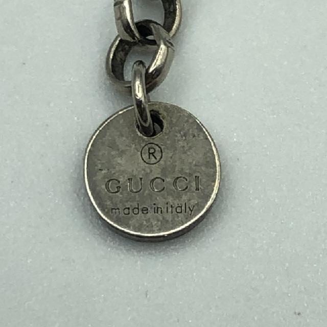 GUCCI グッチ ゴースト ハートネックレス シルバー Ag925