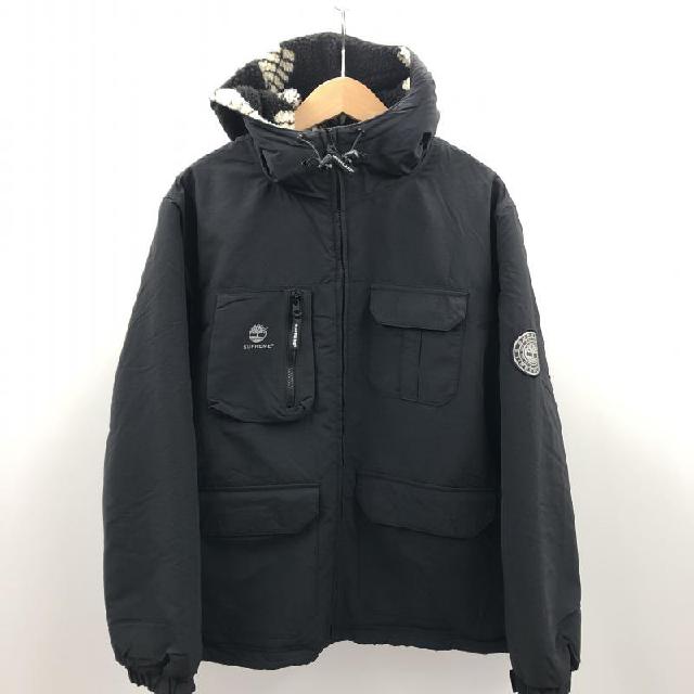 Supreme  × Timberland  リバーシブルジャケット M　黒