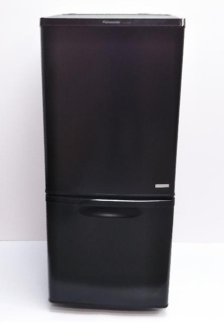 パナソニック 2ドア冷蔵庫 138L 2017年製 NR-BW149C-K 中古品 - キッチン家電