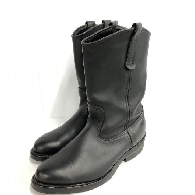 Red Wing ペコスブーツUS 8 1/2黒　箱付き RED WING レッドウイング 1116 ペコスブーツ 8 1/2 黒 （ 靴・ブーツ