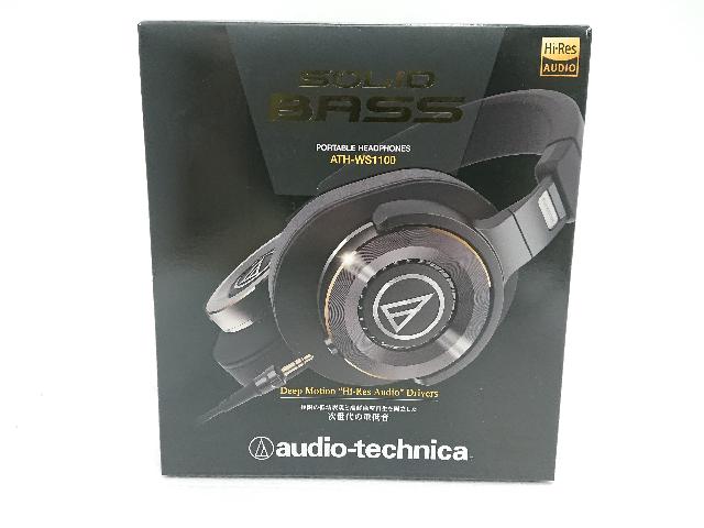 ポータブルヘッドホン SOLID BASS [ATH-WS1100]