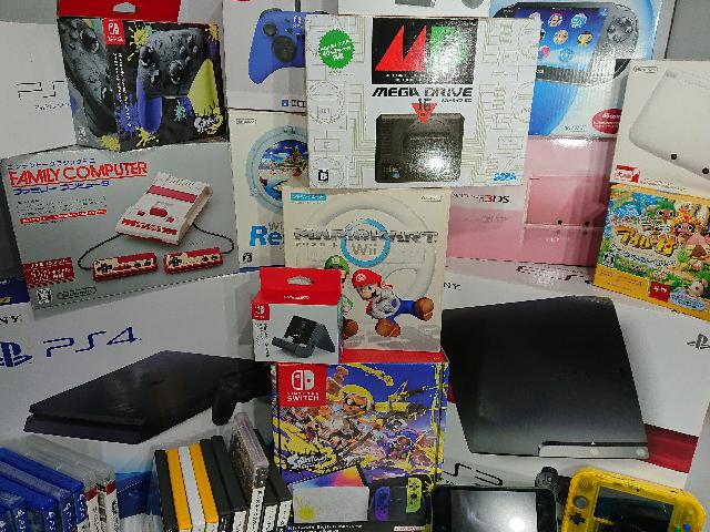 ゲーム機やソフト等たくさん買取しました！