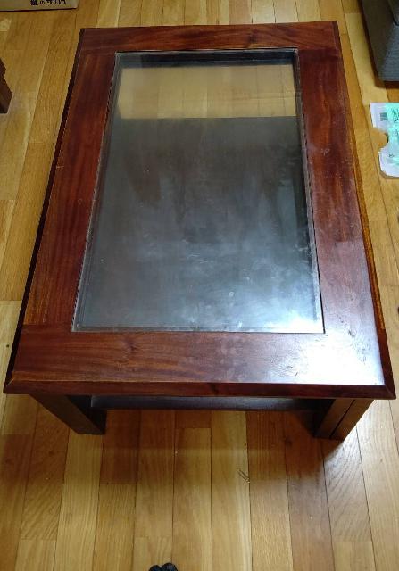 まとめて不要品回収　買取品と相殺　ローテーブル