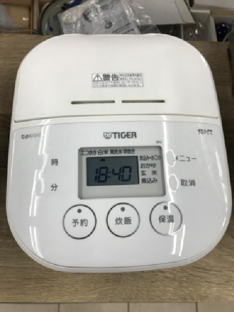 TIGER タイガー JBU-A551 2017年製 3合炊き 炊飯器