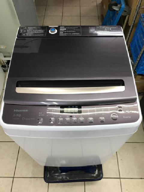 Hisense HW-DG80A 2019年製 8kg 洗濯機