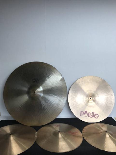 パイステ/Paiste/シンバル5点セット