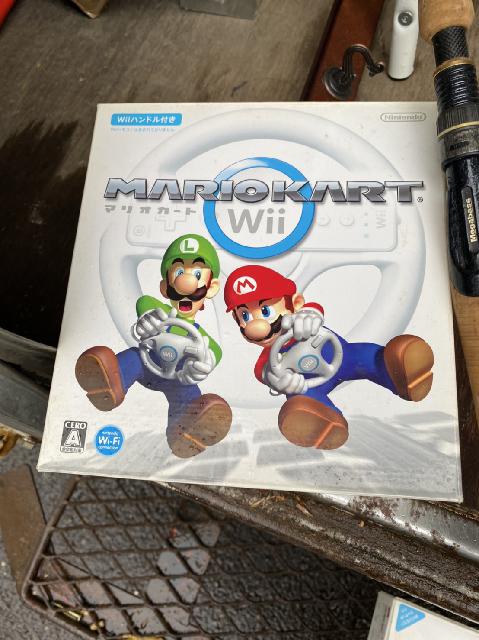 Wii　ハンドル　白